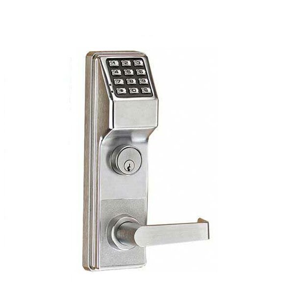 Trilogy DL2700IC T2 Keypad Lever Lock w/ Interchangeable Core / WATER PROOF/Satin Chrome